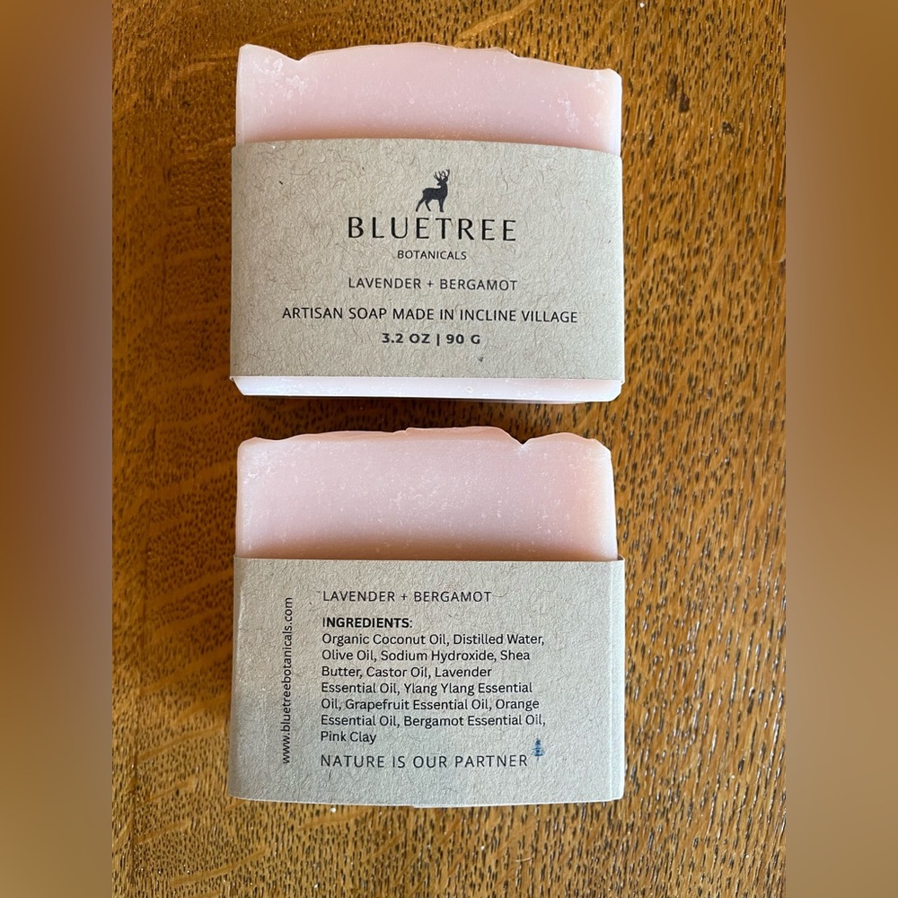 Bluetree Botanicals Pink Artisan Soap